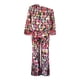 thumbnail image 4 of Conjunto de dos piezas de verano para mujer, conjunto informal de falda con hombros descubiertos y mangas largas tipo farol, traje con estampado de moda para mujer, 4 of 6