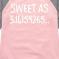 thumbnail image 3 of Instant Message - Sweet As 3 - Toddler & Youth Girls Raglan Graphic T-Shirt, 3 of 5