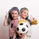 thumbnail image 4 of 8 Pack Soccer Hair Accessories Football Hairband Sport Elastic Headband For Girl, 4 of 4