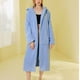 thumbnail image 5 of Batas de baño para mujer, bata de baño alargada, mantiene el calor, solapa, mismo estilo para hombres y mujeres, pijama de manga larga para mujer., 5 of 5