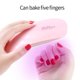 thumbnail image 2 of Lámpara UV plegable para uñas, compacta y portátil, ideal para manicura en casa, color rosa, carga USB, ajustes de tiempo de 45s y 60s., 2 of 7