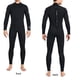 thumbnail image 5 of Wosthever Trajes de buceo, traje de neopreno cálido, equipo de pesca con lanza elástica, accesorio subacuático, impermeable, profesional para esnórquel Deportes acuáticos Hombres Negro 3XL Wosthever OD020687-06, 5 of 6