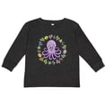 thumbnail image 3 of Inktastic Octopus Cute Girls Girls Long Sleeve Toddler T-Shirt, 3 of 5