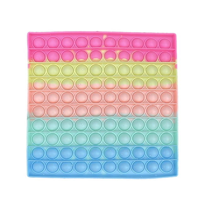 30*30cm grande Pop It juguetes gigante Pop It burbuja para niños Fidget Pop It Jumbo grande cuadrado sensorial empuje Pop juguete para niños niños