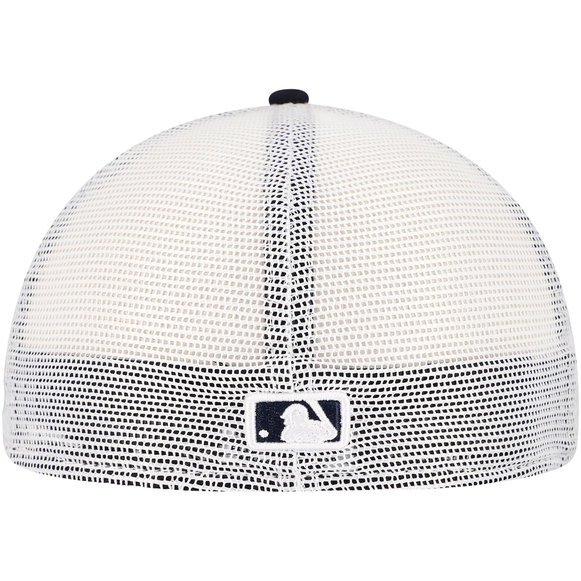 Men's New Era Navy New York Yankees Team Color 59FIFTY Trucker Fitted Hat