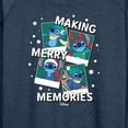 thumbnail image 3 of Lilo & Stitch - Making Merry Memories - Women's Lightweight French Terry Long Sleeve Shirt, 3 of 5