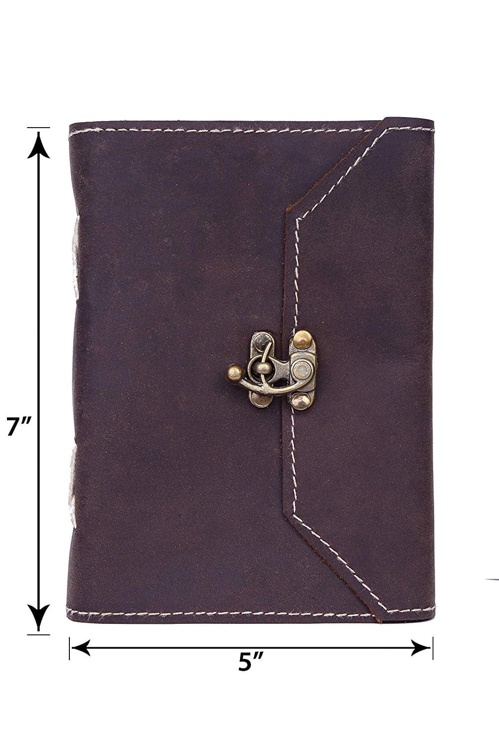 Handmade Leather Journal with Handcrafted Pages