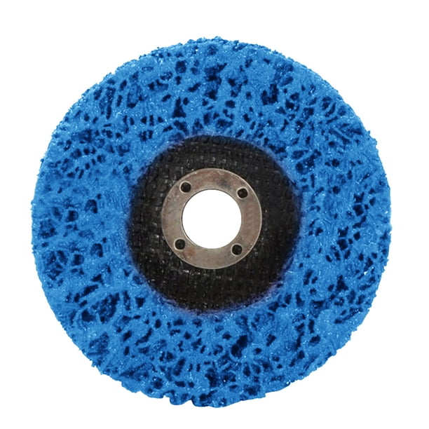 Rueda de lijado Riwesomey acero inoxidable 125 mm azul