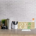 thumbnail image 3 of LED Digital Alarm Clock with Time Projection and Temperature Humidity Display, 3 of 8
