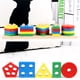 thumbnail image 4 of Bloques de cognición geométricos de madera, bloques de clasificación de colores, rompecabezas para niños, 4 of 5