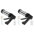 thumbnail image 1 of 2X Churrera Churro Maker Machine Stainless Steel Churro Maker Kit with 3 Different Tips Piping Nozzle Hollow, 1 of 6