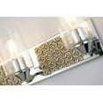 thumbnail image 3 of Lucas McKearn Arcadia 4-light Metal Bath Vanity Light in Polished Chrome/Silver, 3 of 4