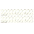 thumbnail image 2 of 20 Pack Christmas Ornament Hooks – Great Xmas Ornament Hangers for Christmas Tree Decoration,50mm Christmas Ball Hook Christmas Decorations(Christmas Stockings,Gold), 2 of 9