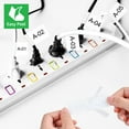 thumbnail image 4 of GREENCYCLE 20PK Compatible for Brother P-touch 24mm x 8m Black on White TZ TZe TZe-FX251 TZ-FX251 TZe-251 TZ-251 Flexible ID Cable Wire Label Tape, 4 of 7