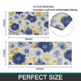 thumbnail image 7 of Pioneer Flower Floral Print Pattern Kitchen Rugs Sets Of 2,Anti Fatigue Kitchen Mat Rugs Non Slip Washable,Decorative Kitchen Floor Mats for Kitchen,Sink,Laundry,17"x30"+17"x47", 7 of 7