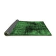 thumbnail image 2 of Ahgly Company Indoor Rectangle Abstract Emerald Green Modern Area Rugs, 6' x 9', 2 of 4