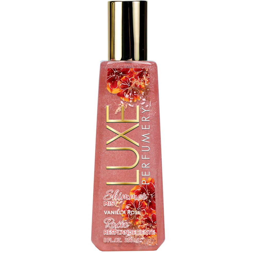 Luxe Perfumery Vanilla Rose Body Spray for Women, 8 Oz