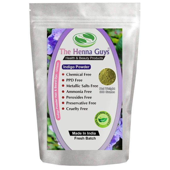 INDIGO POWDER For Hair Dye/Color - The Henna Guys (300g) 300g