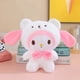 thumbnail image 3 of 25cm Kawaii Sanrio Plush Doll Tos Hello Kitty My Melody Kuromi Anime Cinnamoroll Cartoon Animal Stuffed Decoration Gift For Kids, 3 of 5