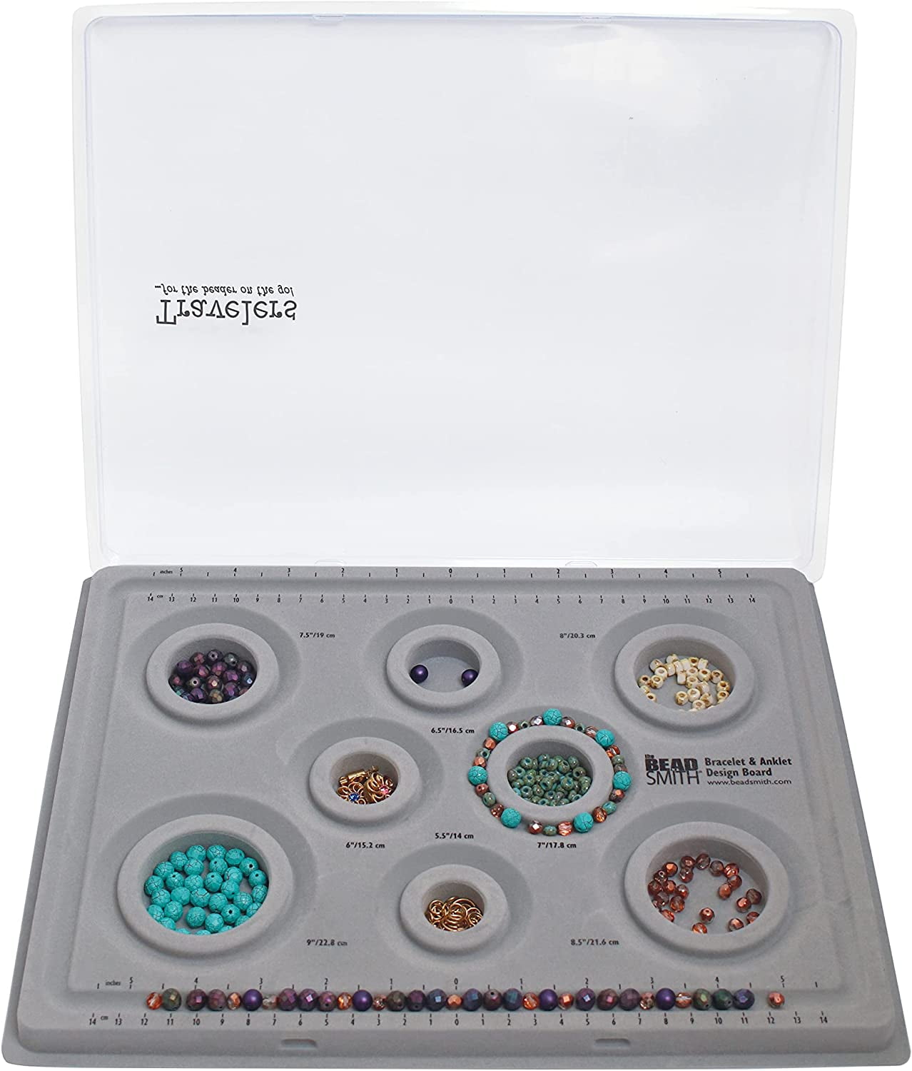 Beadalon Tacky Bead Matte 10,8x10,8cm - Klebepad Für Perlen & Bastelarbeiten