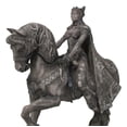 thumbnail image 5 of Celtic Moon Goddess Rhiannon Riding Horse in Arberth Clay Finish Figurine, 5 of 9