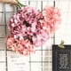 thumbnail image 3 of Flores artificiales Billuyoard 4 pack/lote decoración del hogar azul claro, 3 of 6