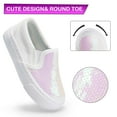 thumbnail image 3 of HARVEST LAND Toddler Shoes for Girls Boys Kids Canvas Sneakers LightWeight Slip on Walking Shoes, 3 of 8