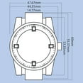 thumbnail image 2 of SUNTIME Citadel Bulldogs Titan Steel Men's Watch, 2 of 4