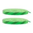 thumbnail image 1 of 1 par de cordones para patines de hockey de 1 cm de ancho encerados y 1 cm de ancho planos para patinaje sobre hielo en línea 213 cm, 1 of 9