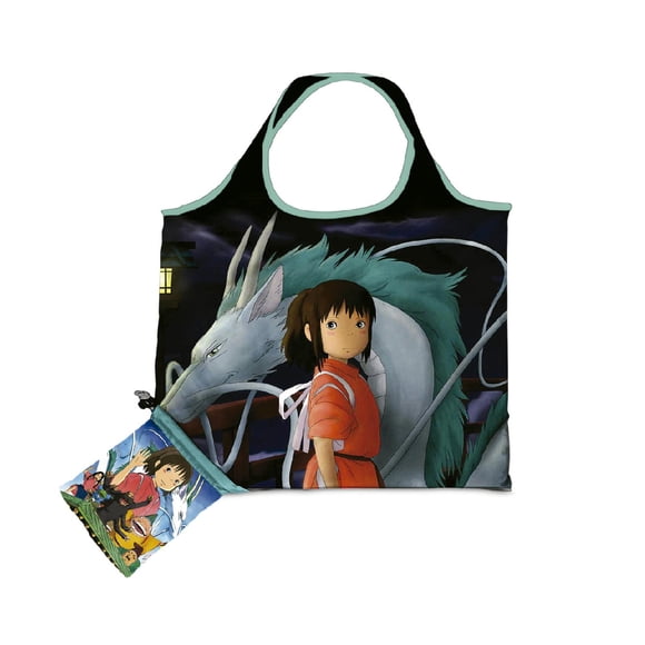 Bolsa Plegable de Tela Tigsa El Viaje de Chihiro 47 cm x 36 cm