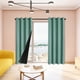 thumbnail image 4 of Cortinas con diseño superior, cortinas opacas y con aislamiento térmico para oscurecer la habitación, con fácil instalación, 4 of 5