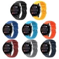 thumbnail image 5 of Correa Transpirable De Silicona Suave De 22Mm Compatible Con Huami/Huawei/Samsung/Garmin Correas De Reloj De Repuesto Correa De Reloj De Silicona Yuarrent EL016718-07, 5 of 5
