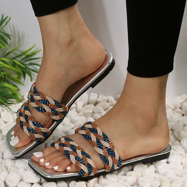 Ladies open 2024 back slippers