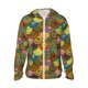 thumbnail image 1 of Fotbe Colorful Circle Chaqueta con Protección Solar UPF 50+ para Hombre y Mujer, Camisa con Capucha y Bolsillos-Medium, 1 of 7