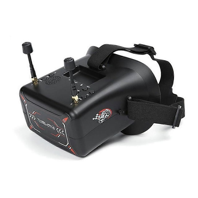 Lunettes FPV 4.3 Pouces 5.8GHz 40CH FPV Montées sur la Tête