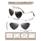 thumbnail image 2 of Gafas de Sol Vintage Multicolor con Forma de Corazón Frienda para Mujer, 2 of 7