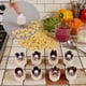 thumbnail image 4 of Prensa De Acero Inoxidable Herramienta para moler comida para bebés, molde para prensar frutas y verduras con forma de mariposa (8 unidades) JASKFLY, 4 of 9