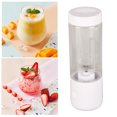 thumbnail image 4 of Portable Blender High Speed Rotation Multifunctional USB Electric Juicer for Home Travel 400mlWhite Four Blade, 4 of 10