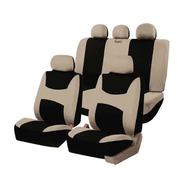 Fundas De Asiento Universales 9 Piezas Lab.G, Beige