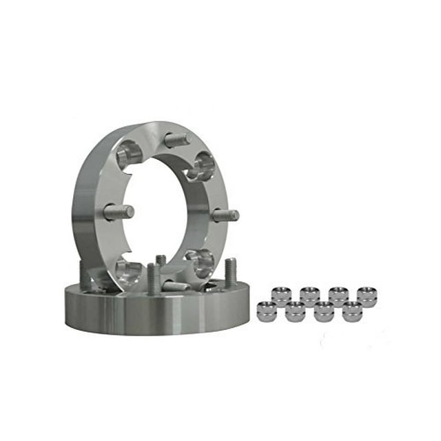 SuperATV Heavy Duty 1'' Aluminum Wheel Spacers for Yamaha Viking