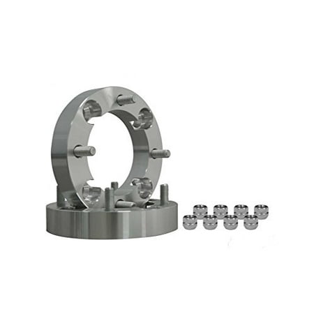 SuperATV 1.5" Aluminum Heavy Duty Wheel Spacers for Can|Am Maverick X3|4/137 Bolt Pattern | Pair|WSK14