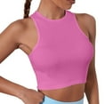 thumbnail image 5 of Ruyang Women's Vests Summer Tank Tops for Women Women’s Square Neck Seamless Sleeveless Cropped Tank Yoga Crop Tops Loose Fit Work Blouses Shirts, 5 of 5