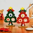 thumbnail image 5 of Christmas Decoration Wooden Christmas Trees Tabletop Decor Rustic Wood Christmas Trees Xmas Centerpieces Table Wooden Signs Farmhouse Table Home Decor for Home Office Farmhouse, 5 of 5