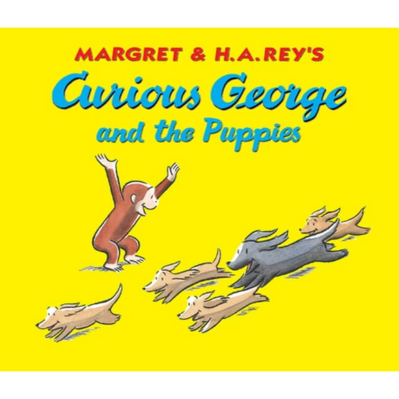 Pre-Owned Curious George and the Puppies Lap Editi (Board Book)