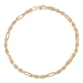 thumbnail image 1 of Pulsera de oro italiano Imperial Jewelry Milano 3x1 de 10 quilates 3.6mm 21.5cm, 1 of 5