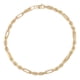 thumbnail image 1 of Pulsera de oro italiano Imperial Jewelry Milano 3x1 de 10 quilates 3.6mm 21.5cm, 1 of 5
