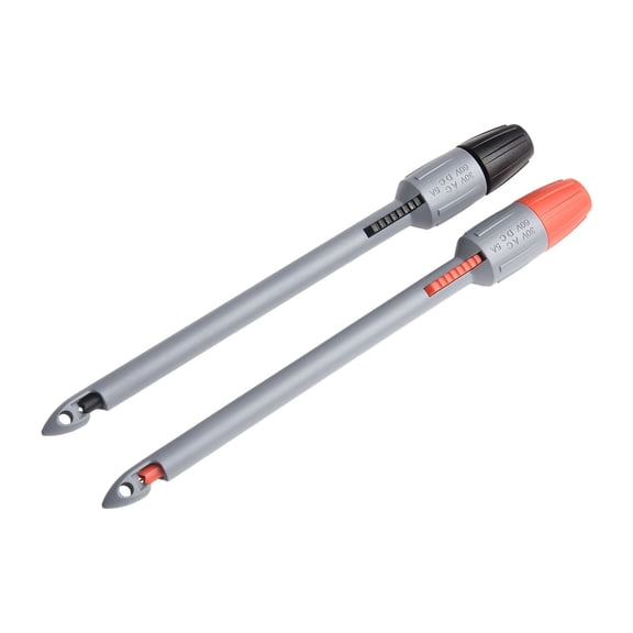 2pcs Heavy Duty Wire Piercing Probe Insulation Piercing Clip Push On 2/4mm Push Banana-Plug Multimeter Tester Probe Accessories