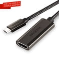 thumbnail image 1 of Adaptador USB C a HDMI 4k 60hz, Adaptador Hembra Tipo C a HDMI, Adaptador USB-c 3.1 Macho a HDMI Hembra Compatible con Thunderbolt 3/4, 1 of 6
