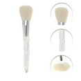 thumbnail image 3 of Unique Bargains 10 Pcs Convenient Makeup Brush Set for Business Travel White Artificial Fiber Wool Plastic, 3 of 5