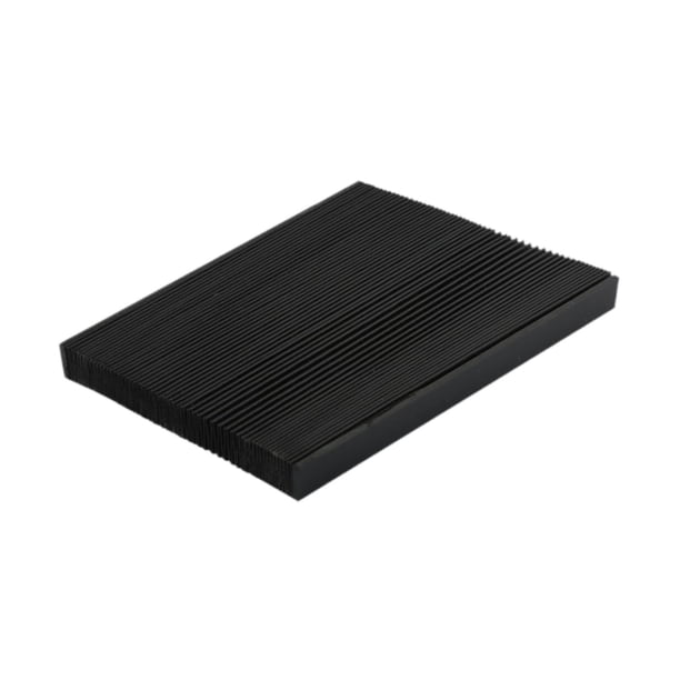 Cubierta de acordeón para máquina CNC, superficie lisa, cubierta de fuelle, acordeón protector 16 cm
